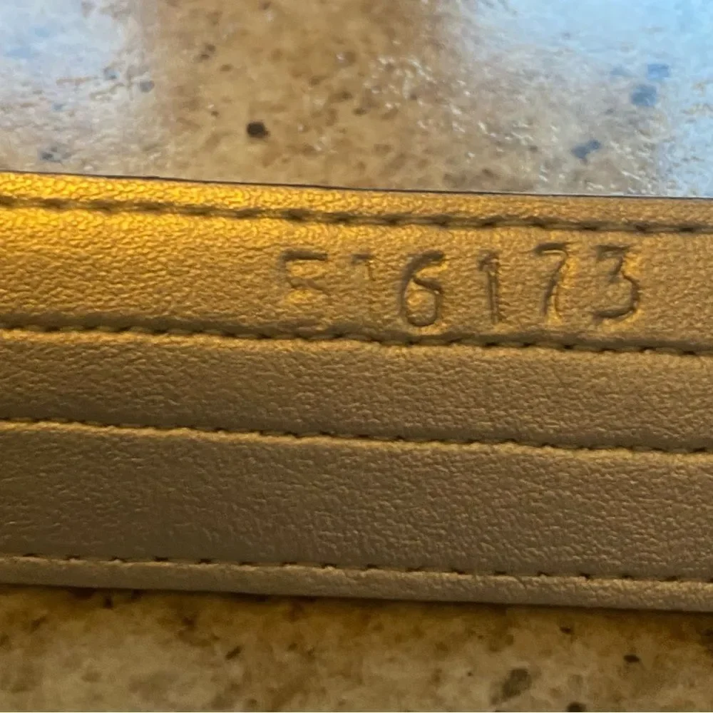Per Se Blue Suede Belt W/2 Tone Silver Buckle